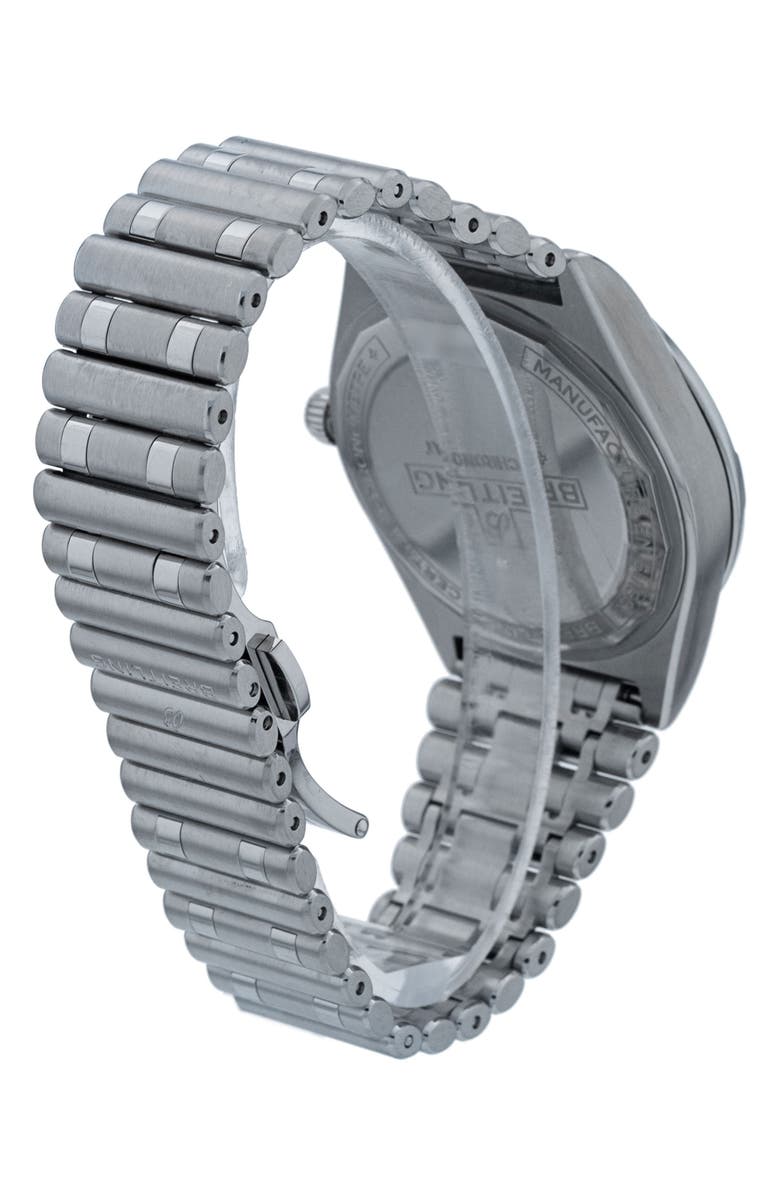 Watchfinder & Co. Breitling Preowned 2023 Chronomat Diamond Automatic Bracelet Watch, 36mm, Alternate, color, Green