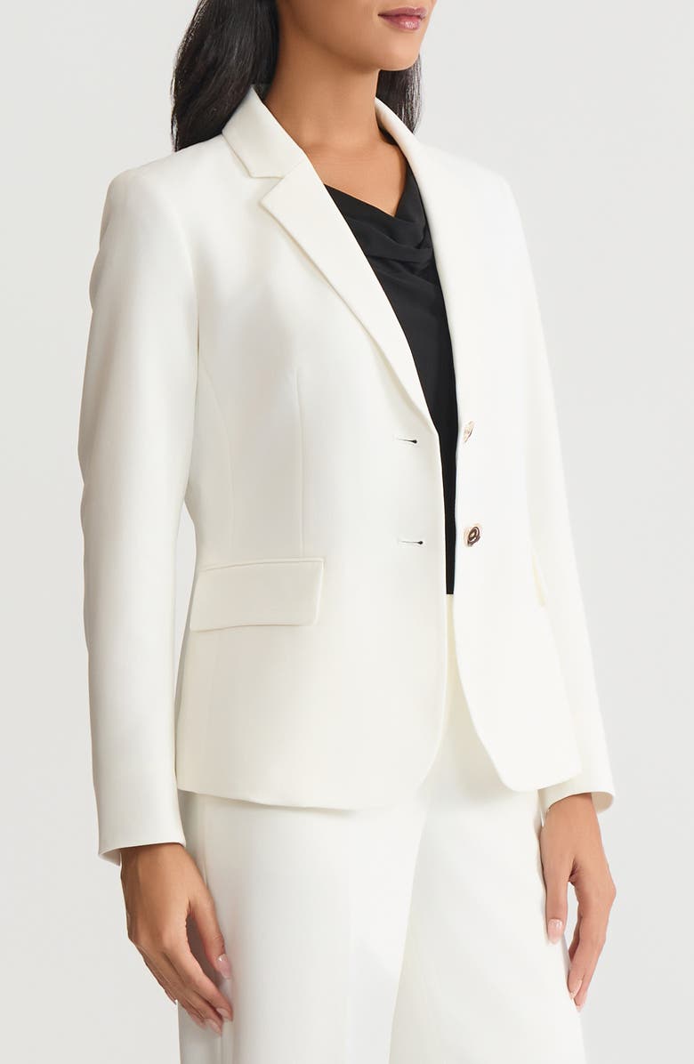 KASPER Two-Button Blazer, Alternate, color, Vanilla Ice