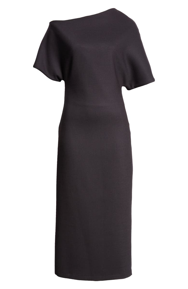 Róhe Sculptural One-Shoulder Maxi Dress, Alternate, color, 