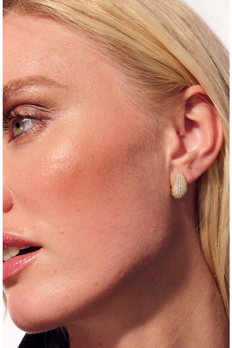 Earrings Goccia Altro, Alternate, color, 18K Gold Plated