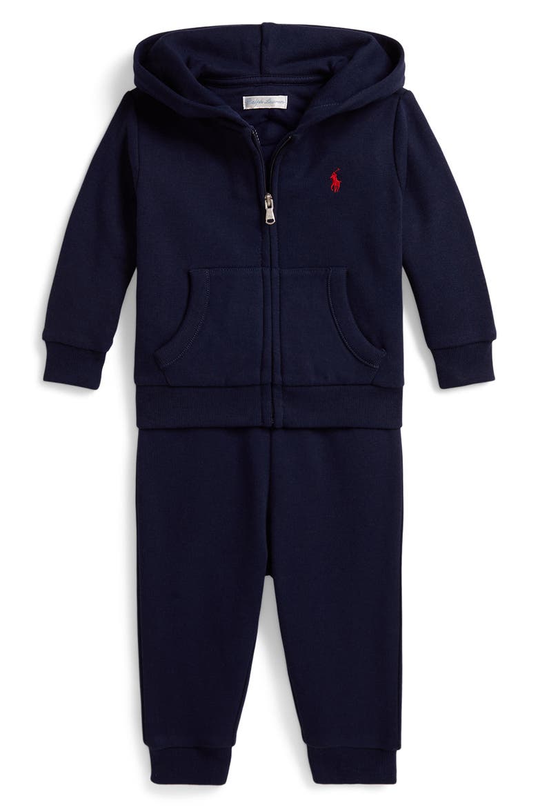 Kids' Magic Fleece Hoodie & Sweatpants Set, Main, color, REFINED NAVY