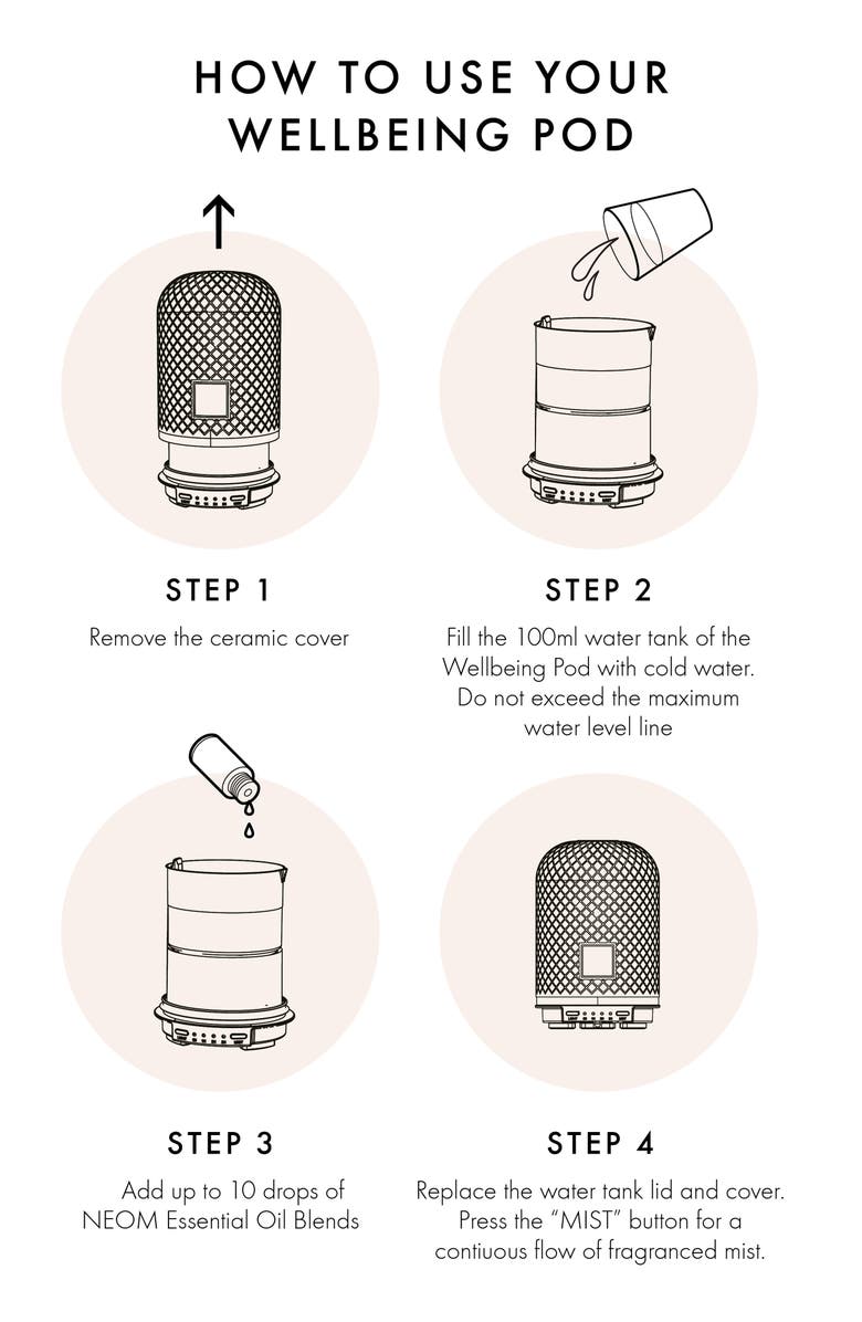 NEOM Wellbeing Pod Essential Oil Diffuser, Alternate, color,