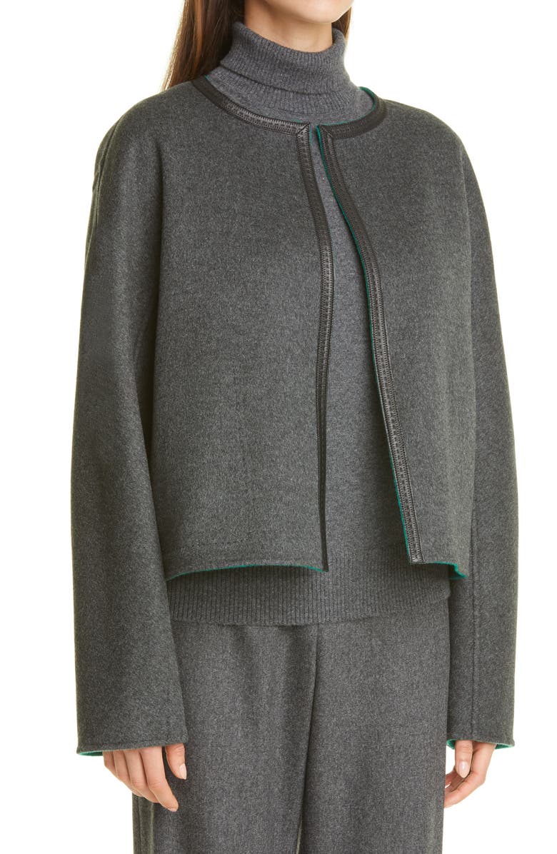 Lafayette 148 New York Reversible Double Face Filippa Jacket, Alternate, color, 