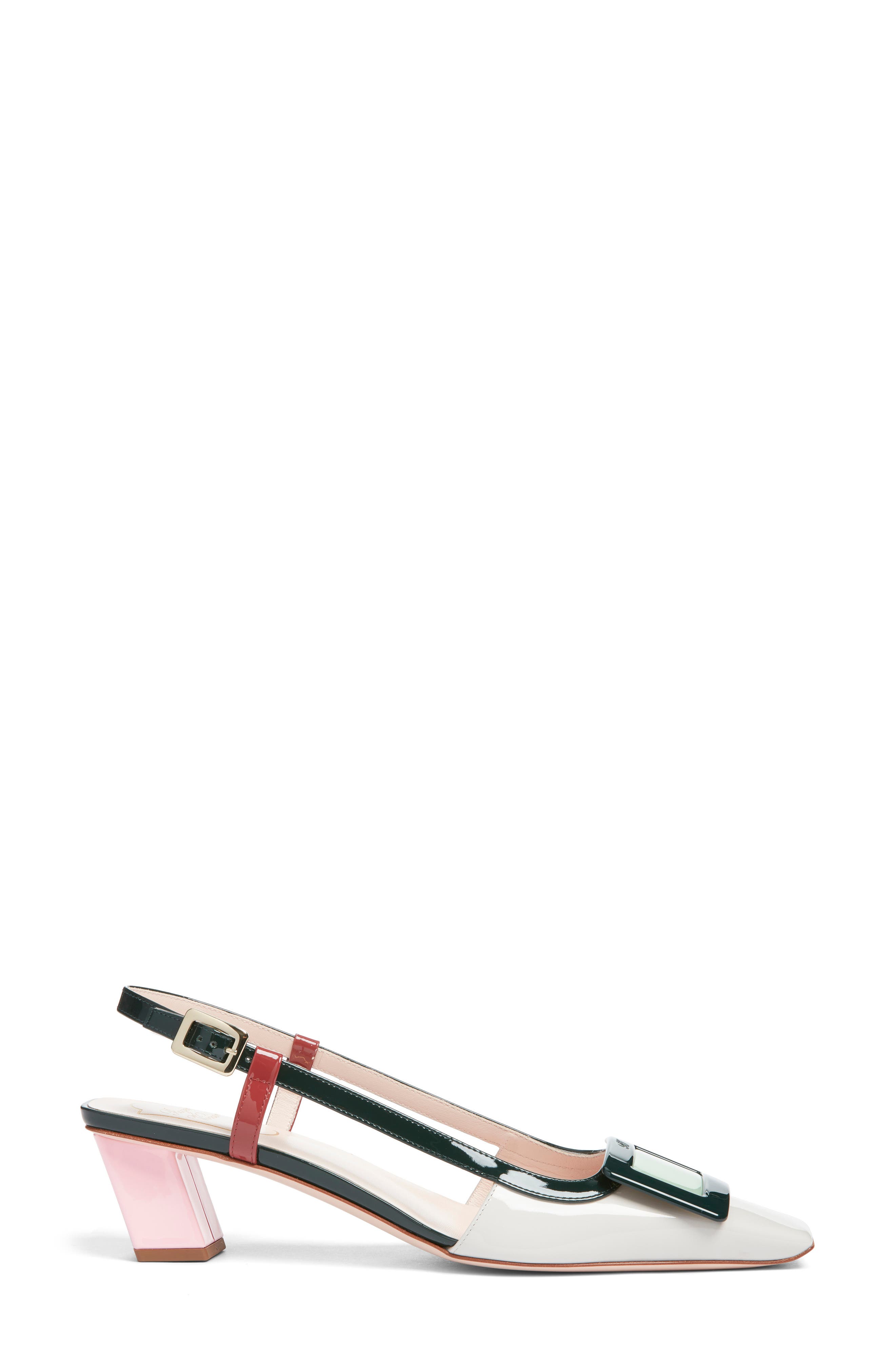 Roger Vivier Belle Vivier Slingback Pump, Alternate, color, Light Pastel