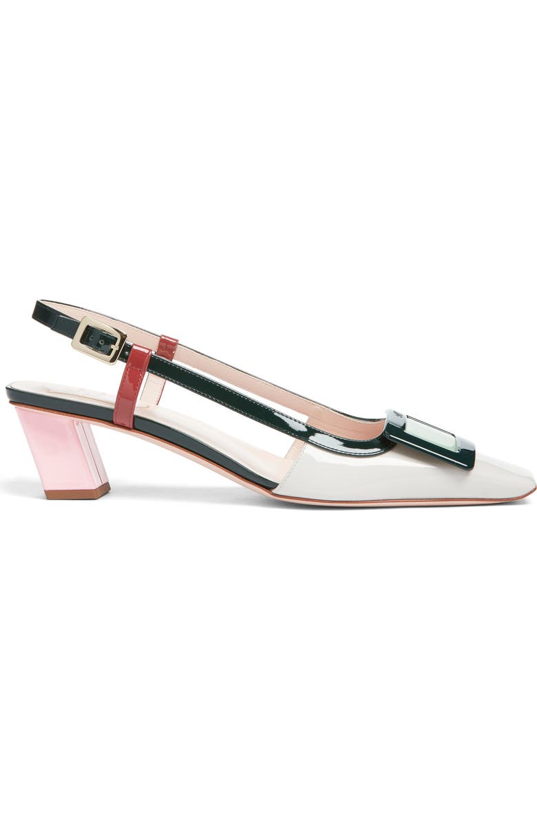 Roger Vivier Belle Vivier Slingback Pump, Alternate, color, Light Pastel
