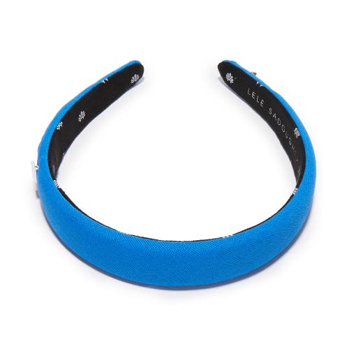 Lele Sadoughi Alpha Delta Pi Charlotte Headband In Brown