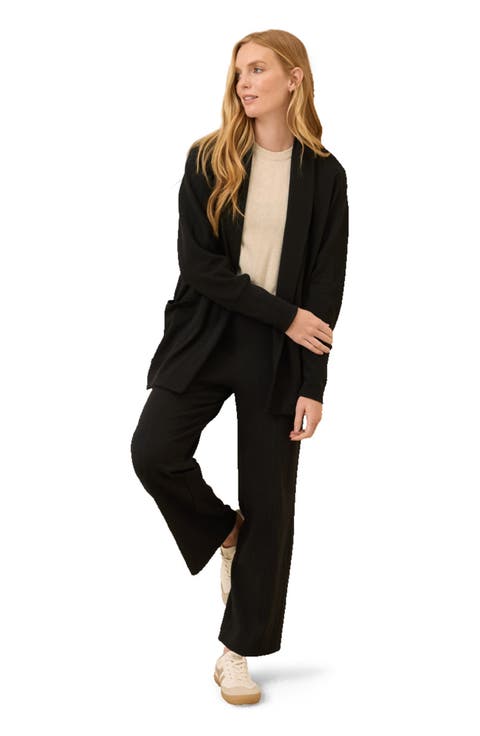 Organic Cotton Airplane Wrap Cardigan