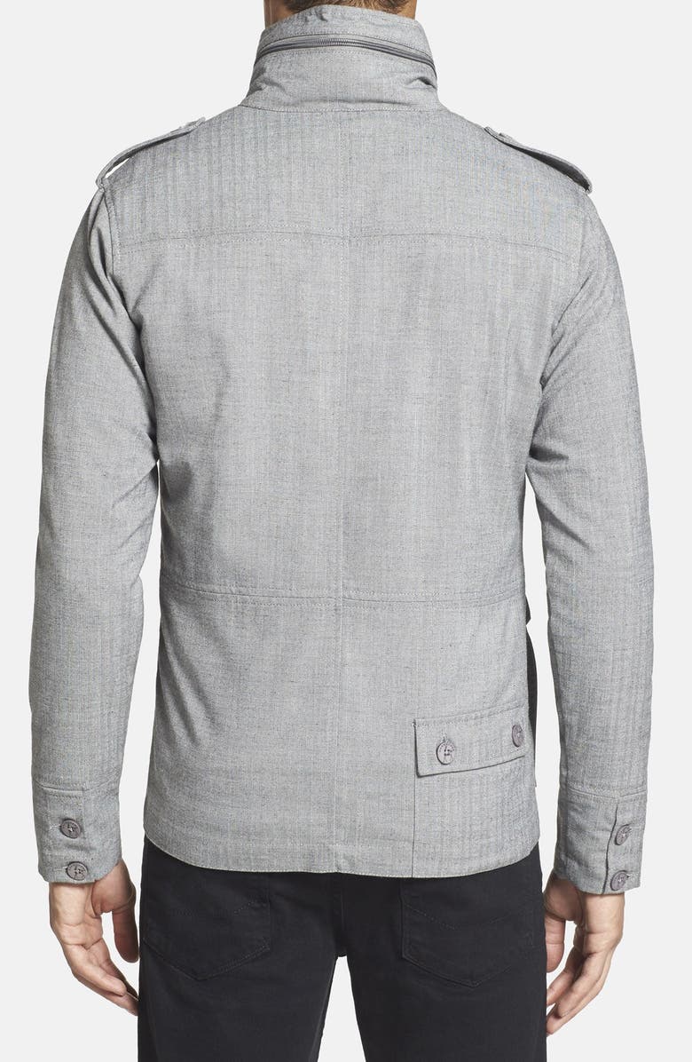 Kane & Unke 'Backbone' Herringbone Military Jacket, Alternate, color,