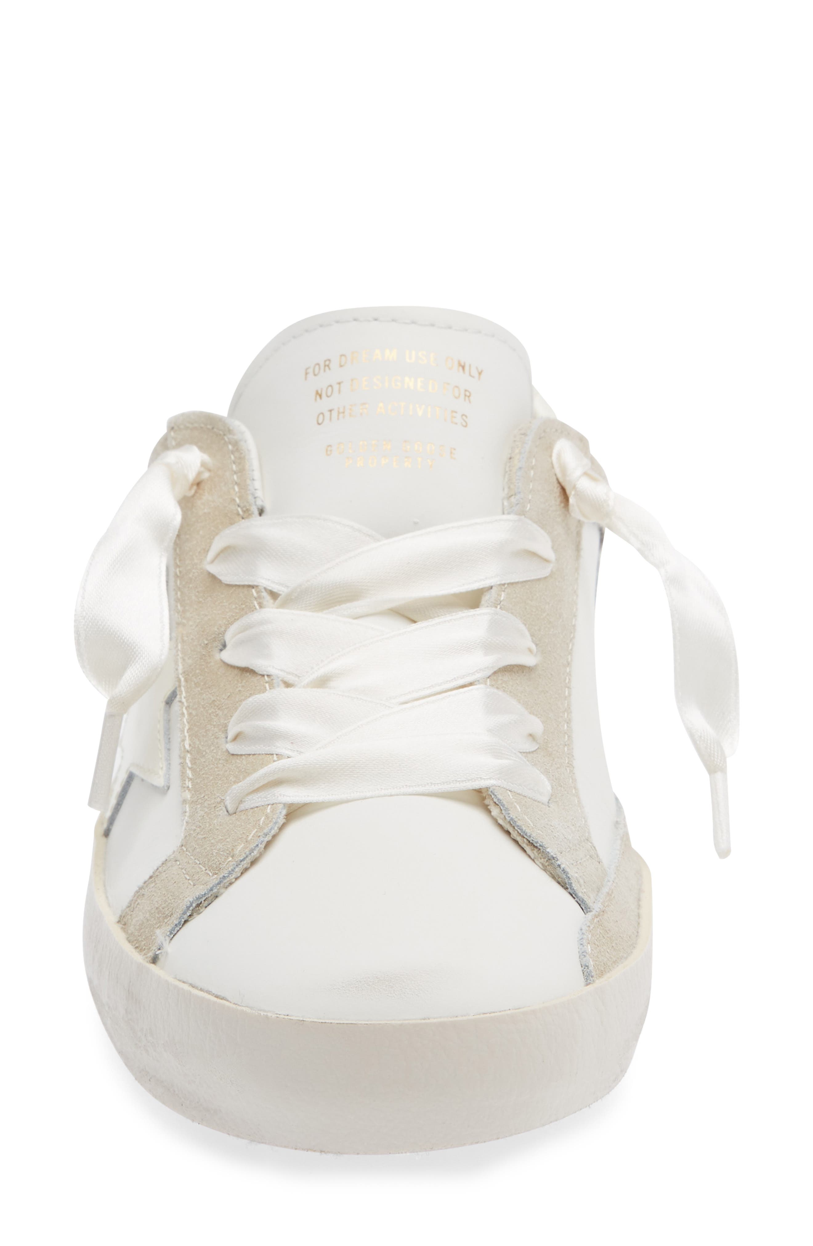 Golden Goose Kids' Super-Star Sneaker, Alternate, color, White/ Platinum