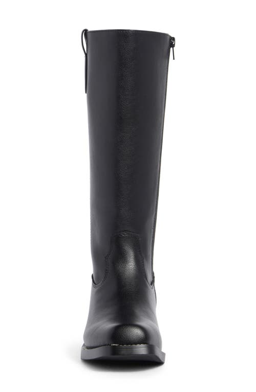 Mia Duston Riding Boot In Black