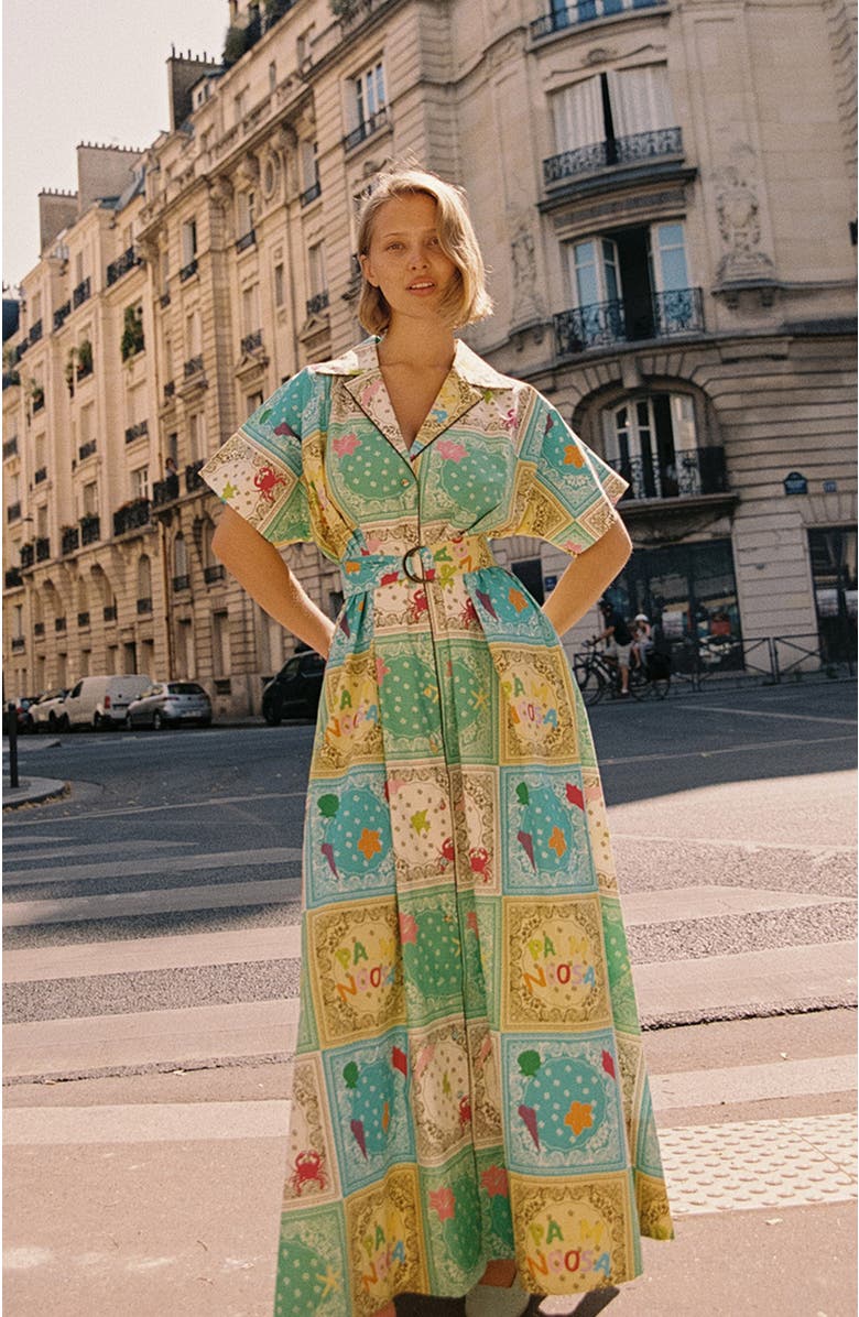 Palm Noosa Sylvie Dress, Alternate, color, Copricollo