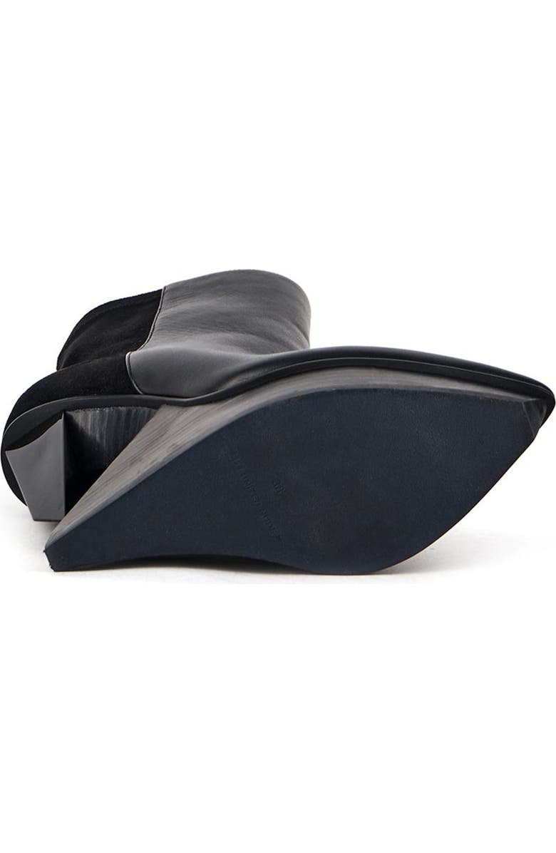 United Nude Edge Platform Bootie, Alternate, color, Black