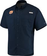 Columbia Men's Columbia Navy Auburn Tigers PFG Tamiami Shirt