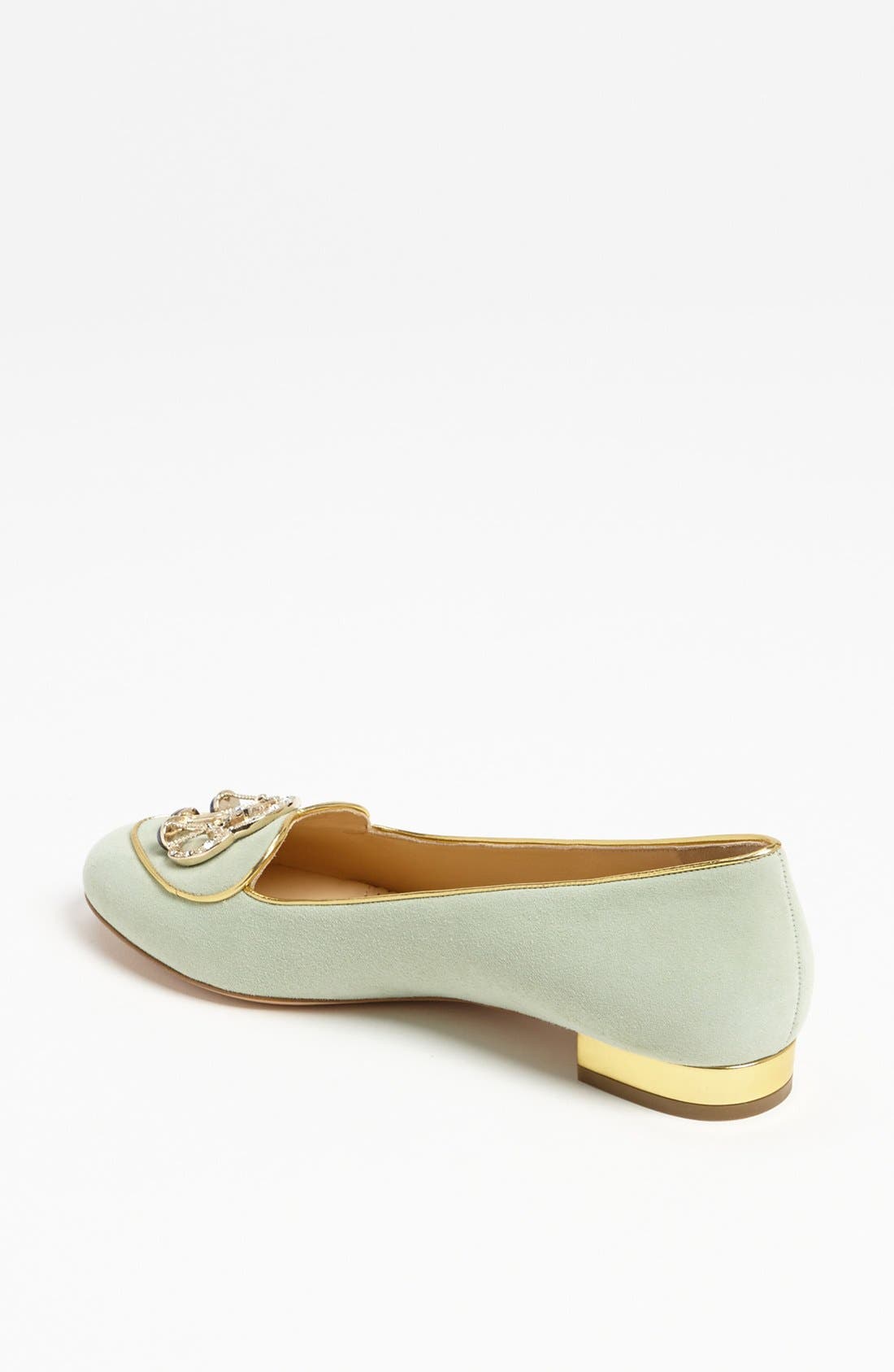 'Libra' Flat, Alternate, color, PISTACHIO