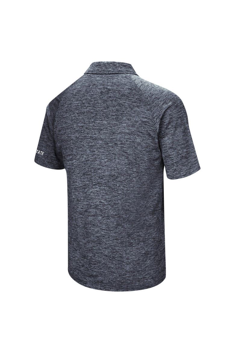 Men's Colosseum Navy Penn State Nittany Lions Big & Tall Down Swing Polo, Alternate, color, Navy