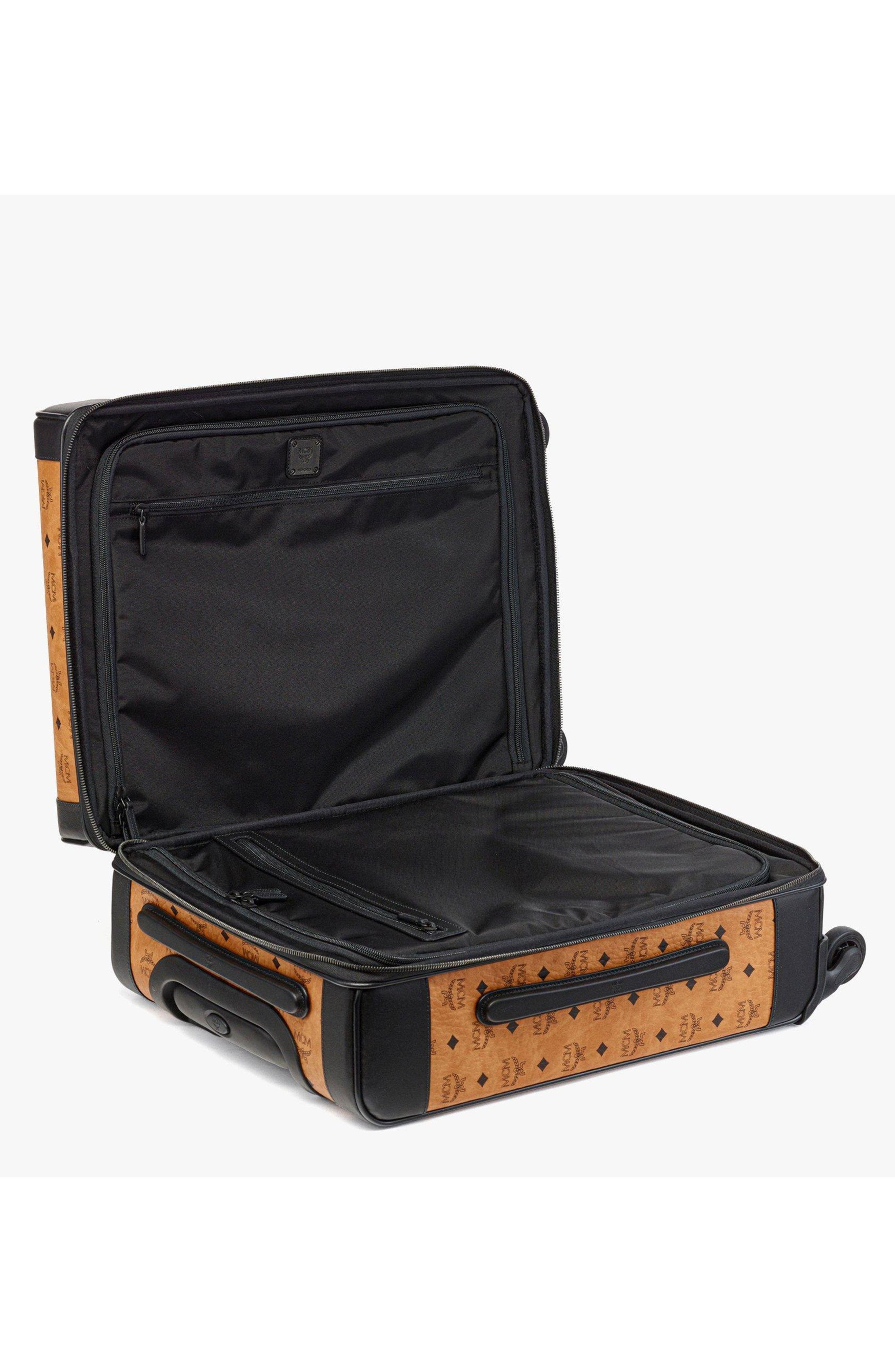 MCM Ottomar Trolley in Visetos, Alternate, color, Brown