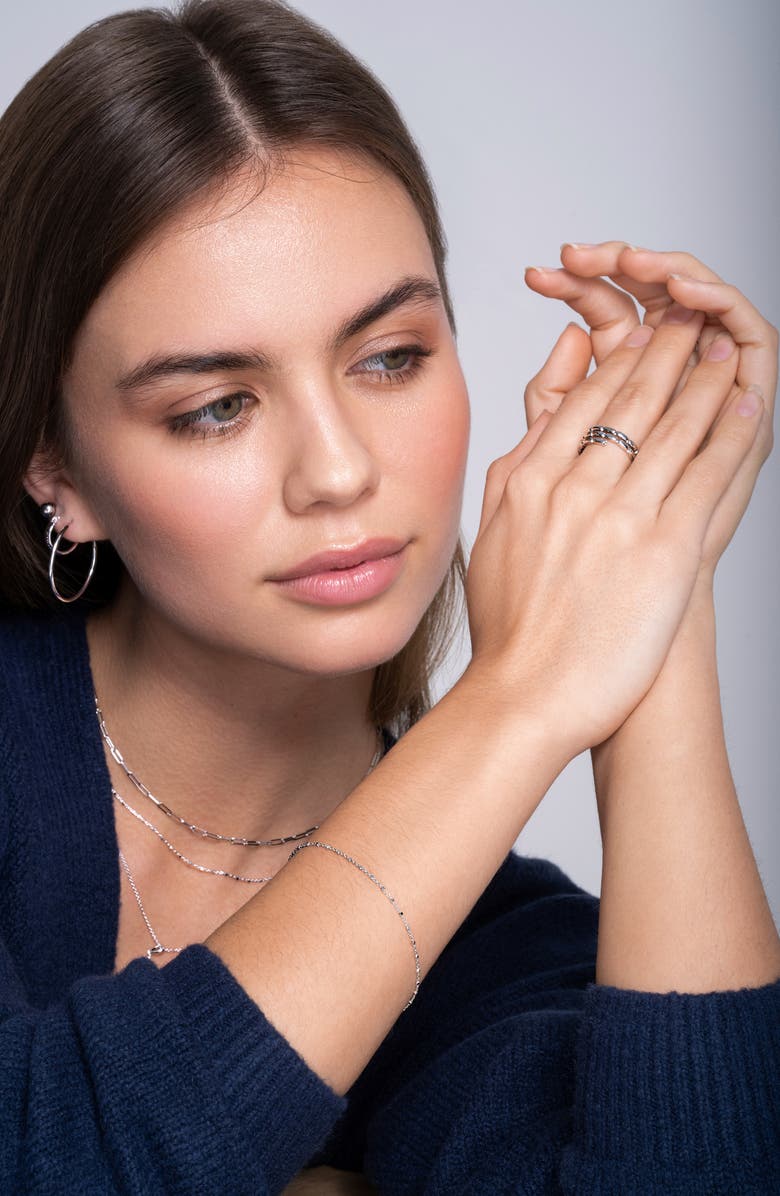 Bony Levy 14K Gold Ball Bead Chain Bracelet, Alternate, color, 14Kw