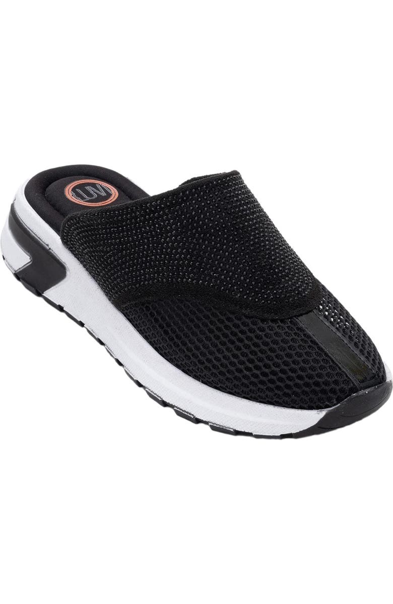 Prologue Shoes GLEA Mesh Rhinestone Mules, Main, color,