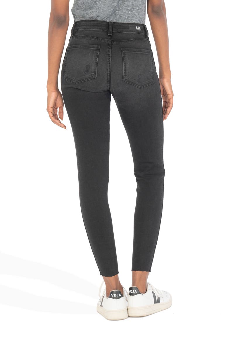 KUT from the Kloth Donna Fab Ab High Waist Ankle Skinny Jeans, Alternate, color,