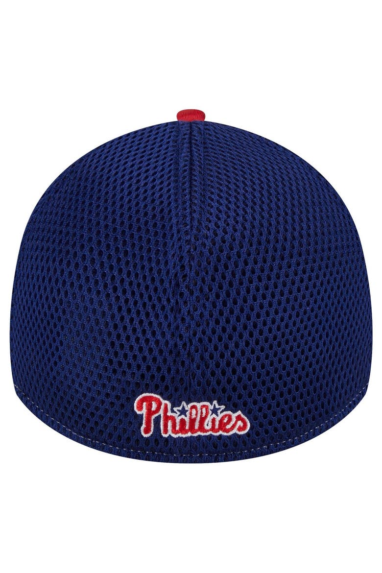Men's New Era Red Philadelphia Phillies Neo 39THIRTY Flex Hat, Alternate, color, Red