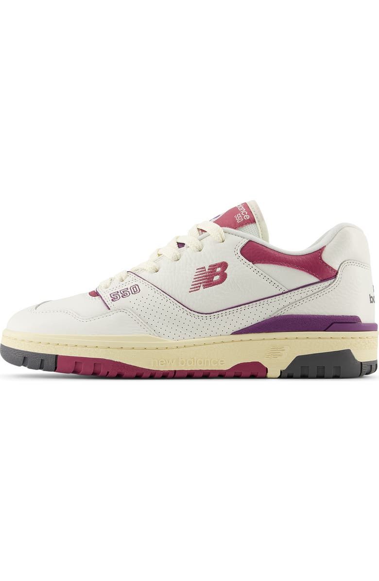 New Balance 550 Low Top Sneaker, Alternate, color, Sea Salt/ Scorpio