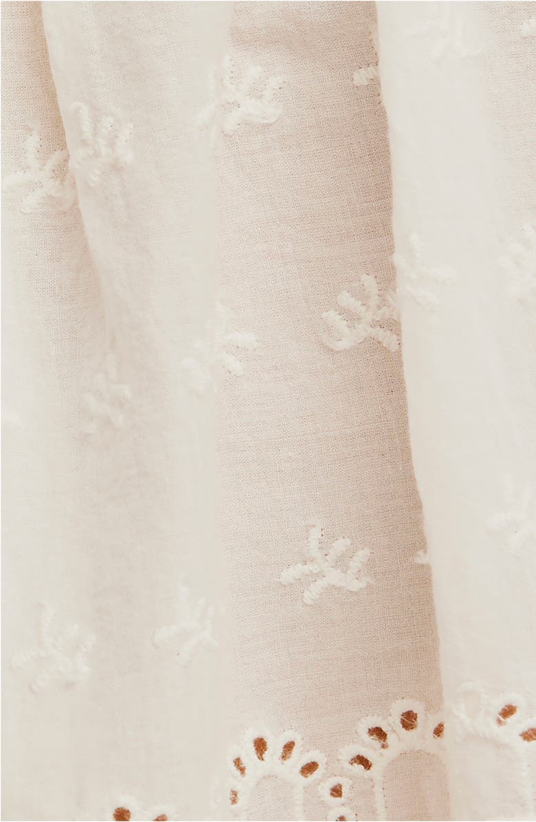 Free People Marina Eyelet Tank, Alternate, color, Clean Ivory