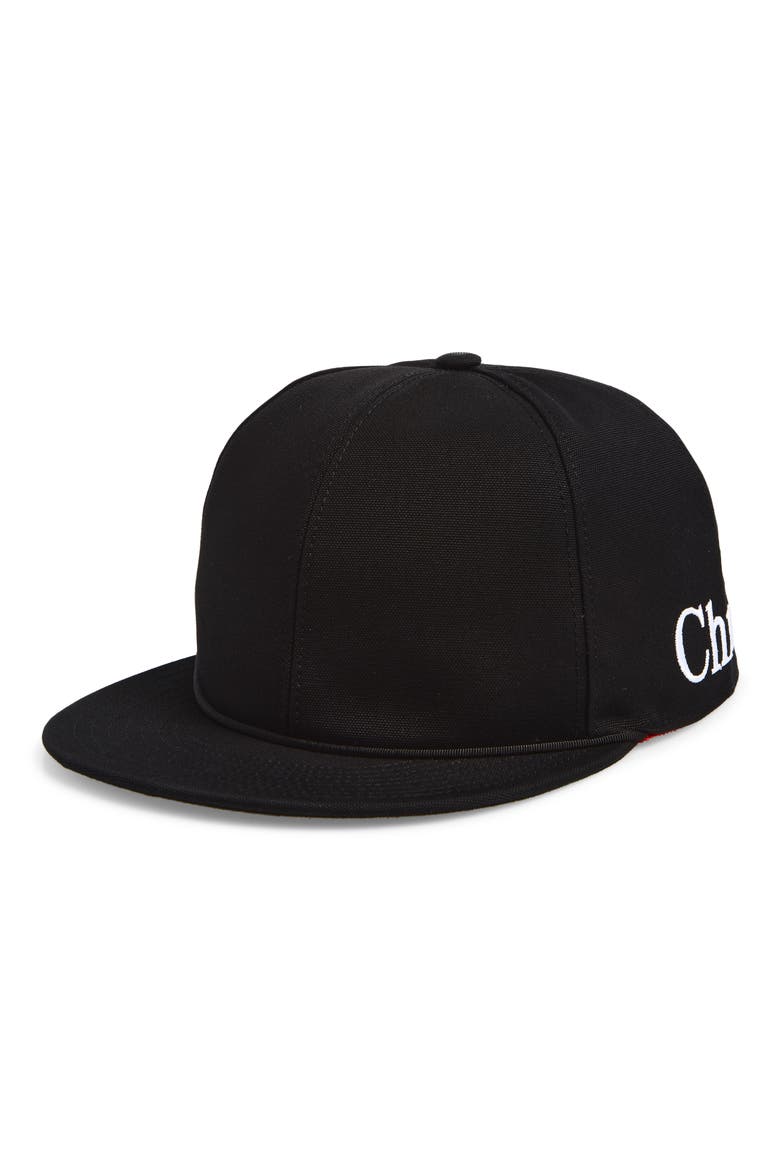 Canopy Cotton Baseball Cap, Main, color, BLACK