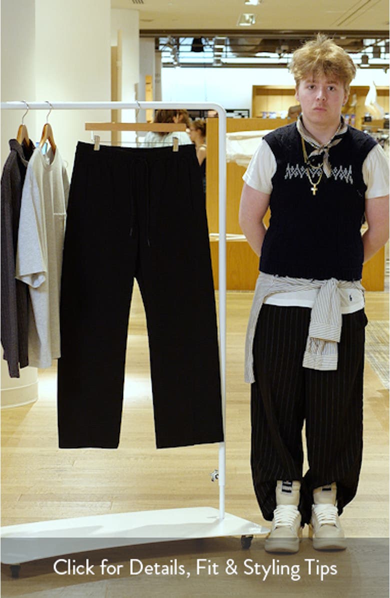 Seamed Water ResistantTrack Pants, sales video thumbnail