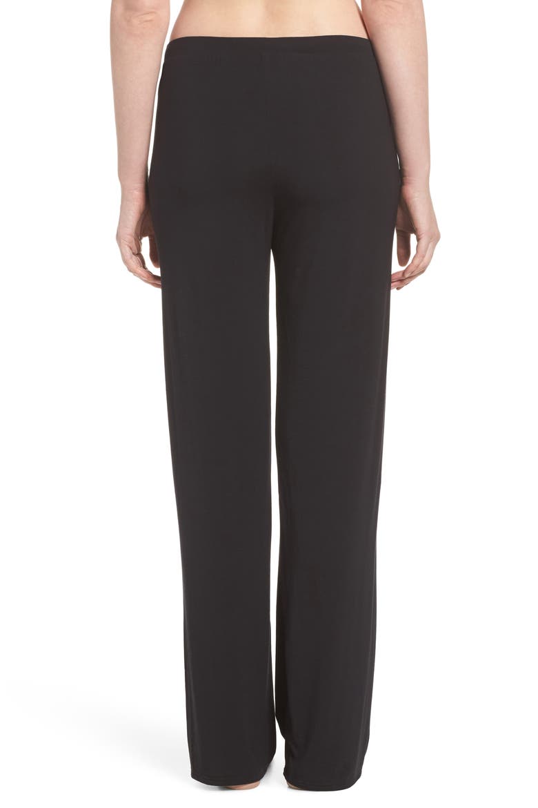 Breathe Stretch Modal Pants, Alternate, color, BLACK