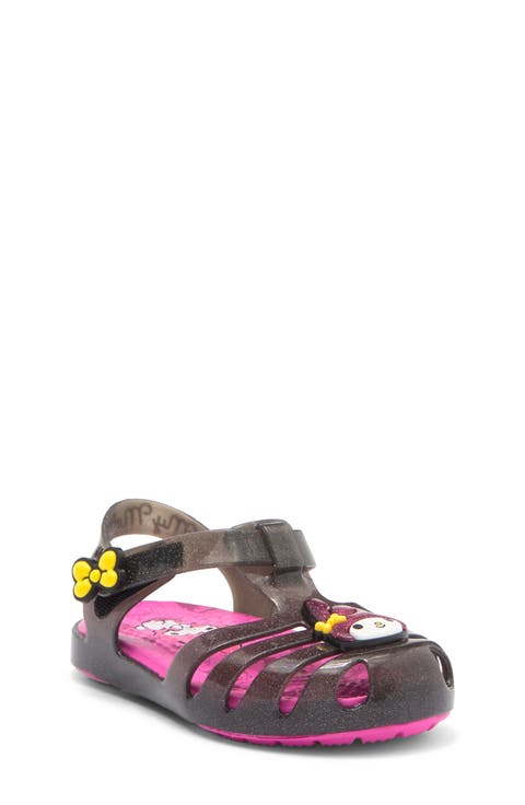 Kids' Mismatched Glitter Sandal (Baby, Toddler & Walker)
