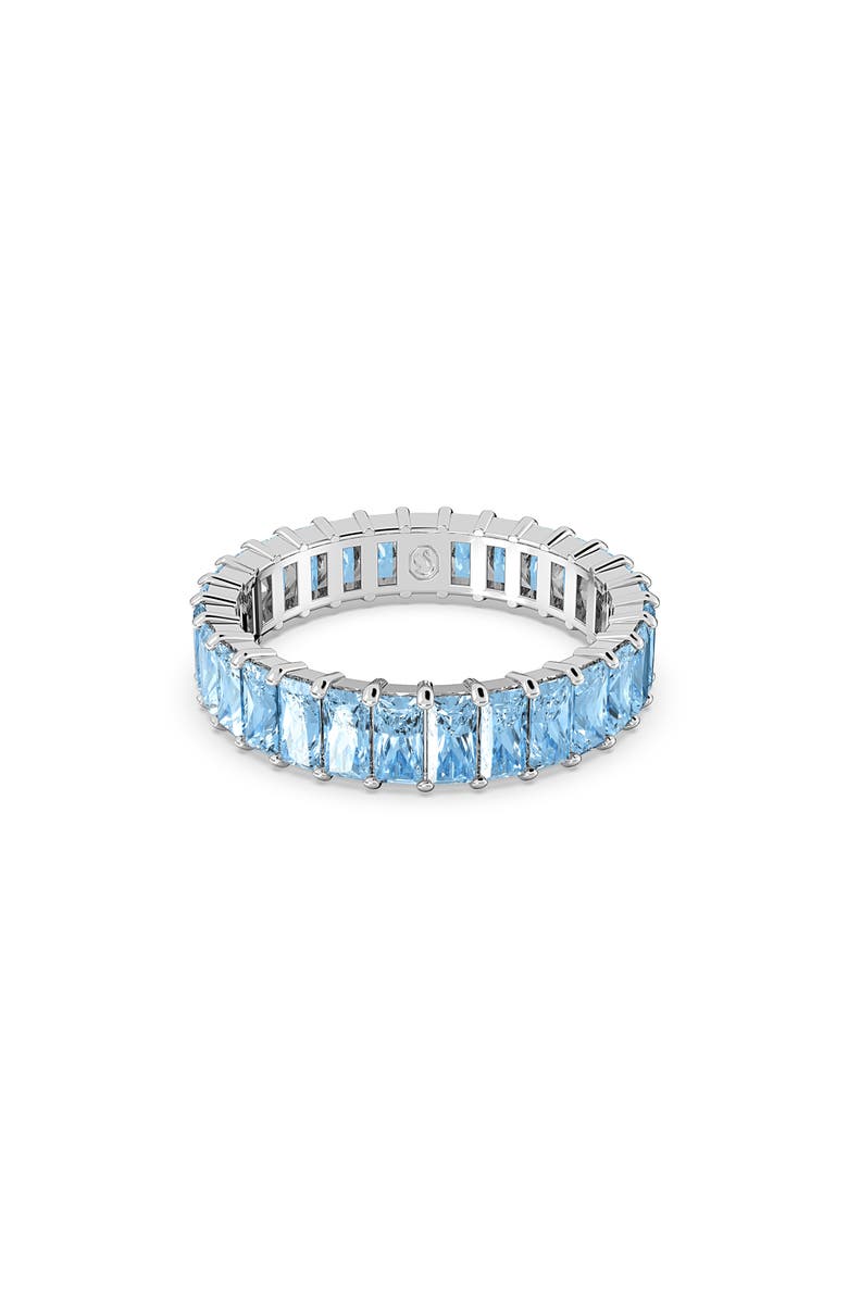 Swarovski Matrix Baguette Crystal Eternity Ring, Main, color,