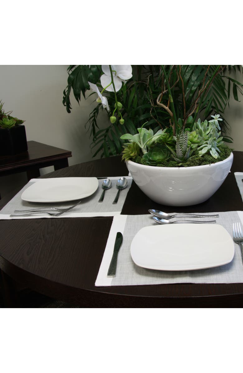 Gibson Royal Brighton 20 Piece Flatware Set, Alternate, color, Metallic Silver