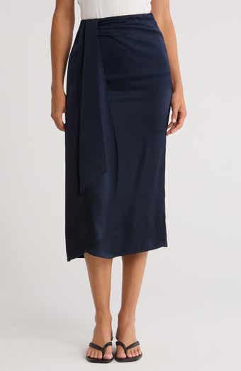 Reiss Bella Wrap Slip Skirt