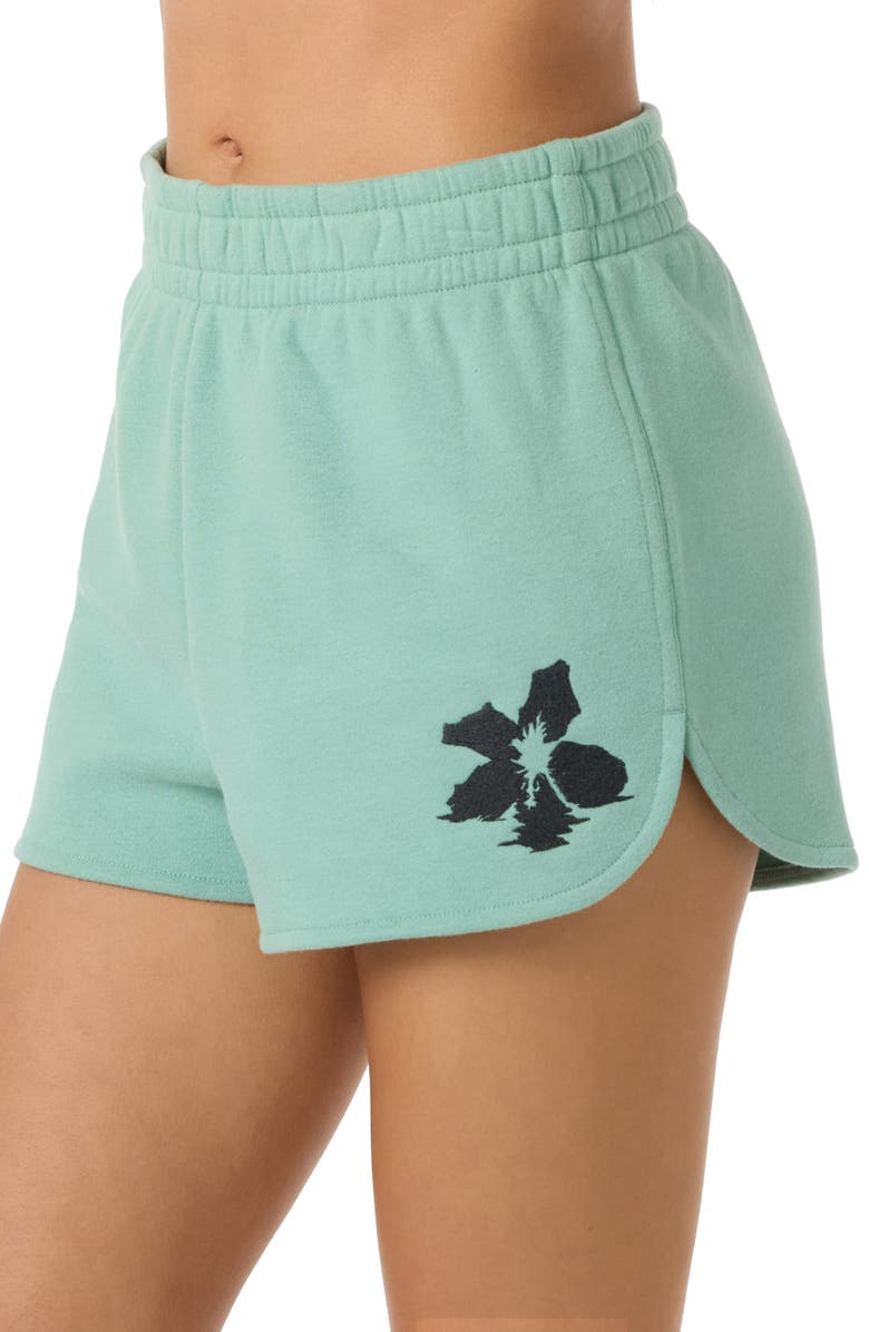 O'Neill Tropic Melt Dolphin Shorts, Alternate, color, Green