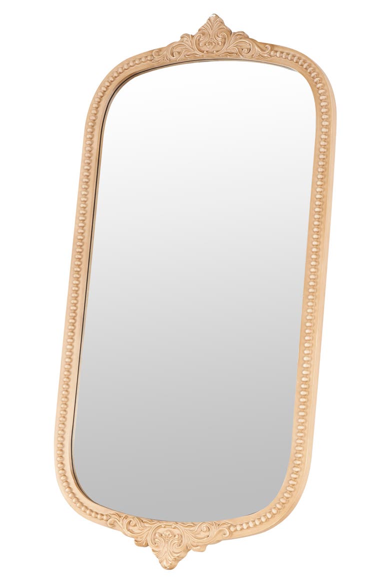 Ornate Wall Mirror, Alternate, color, BRONZE