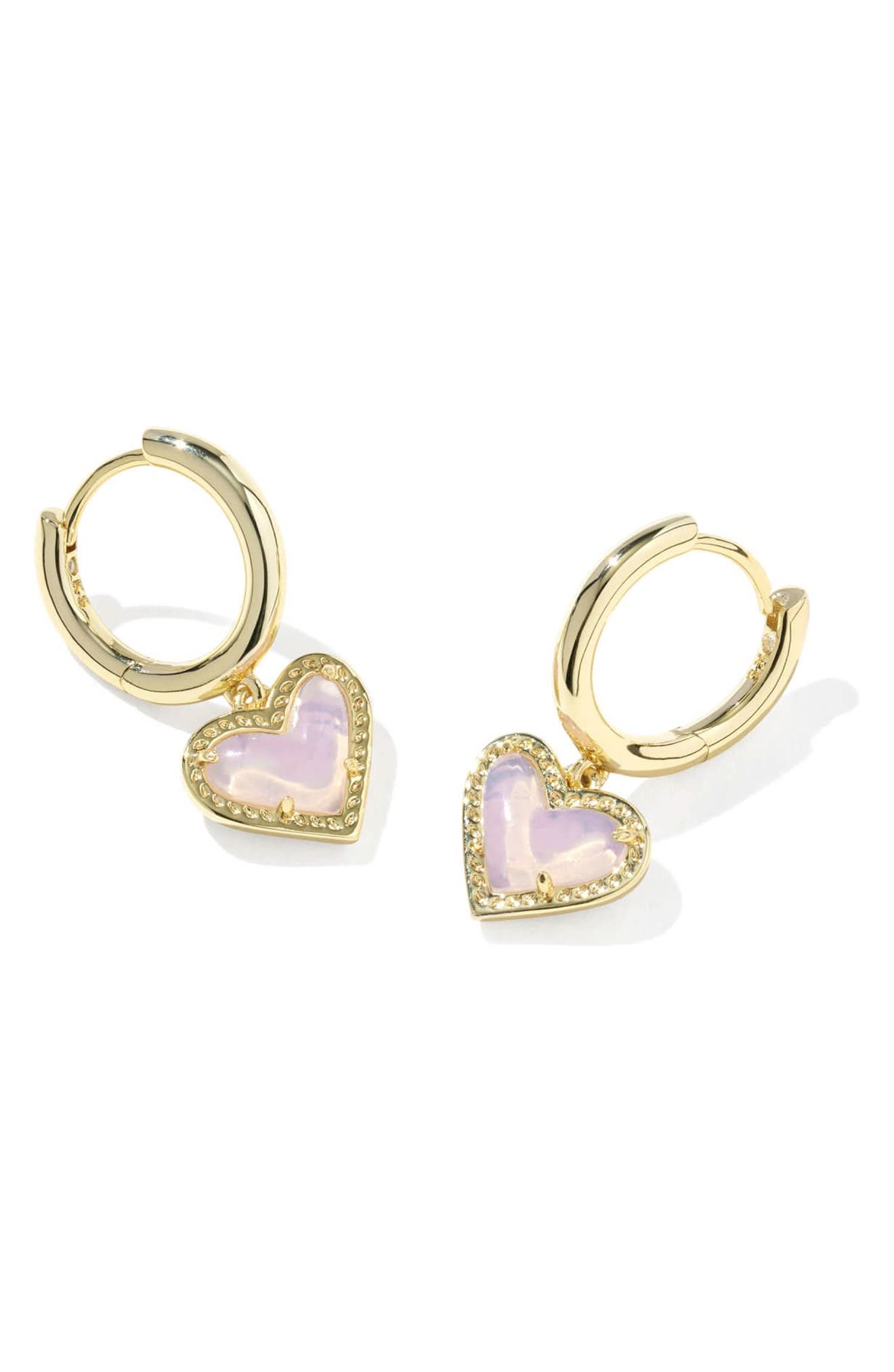 selected GOLD PINK OPALITE GLASS