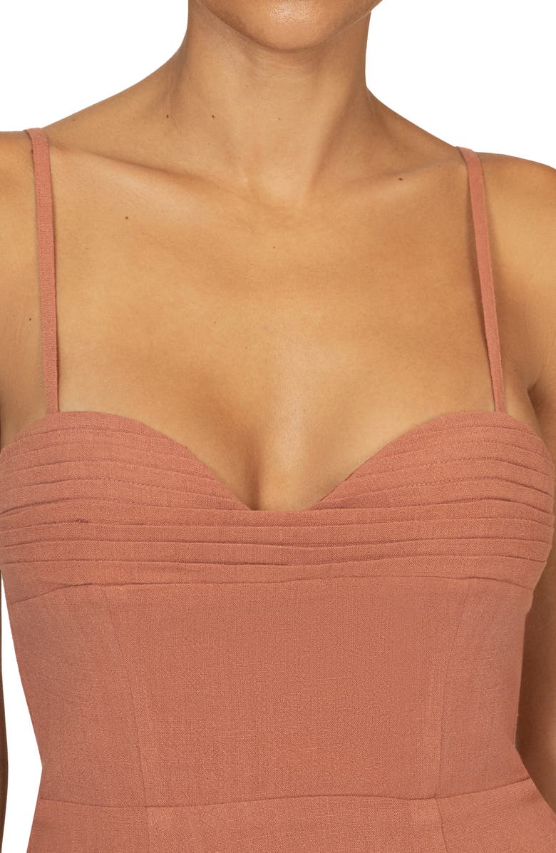 JLUXLABEL Private Retreat Sheath Midi Dress, Alternate, color, 