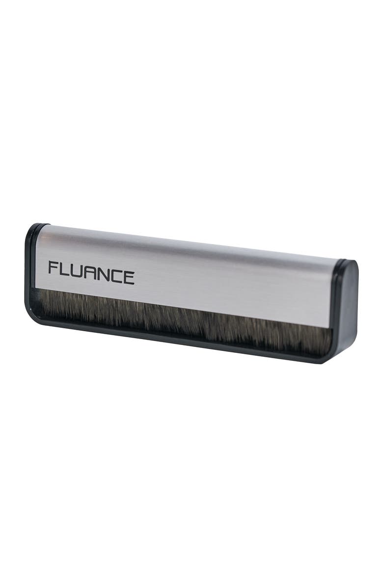 Fluance Anti-Static Carbon Fiber Record Cleaning Brush, Main, color, Silver