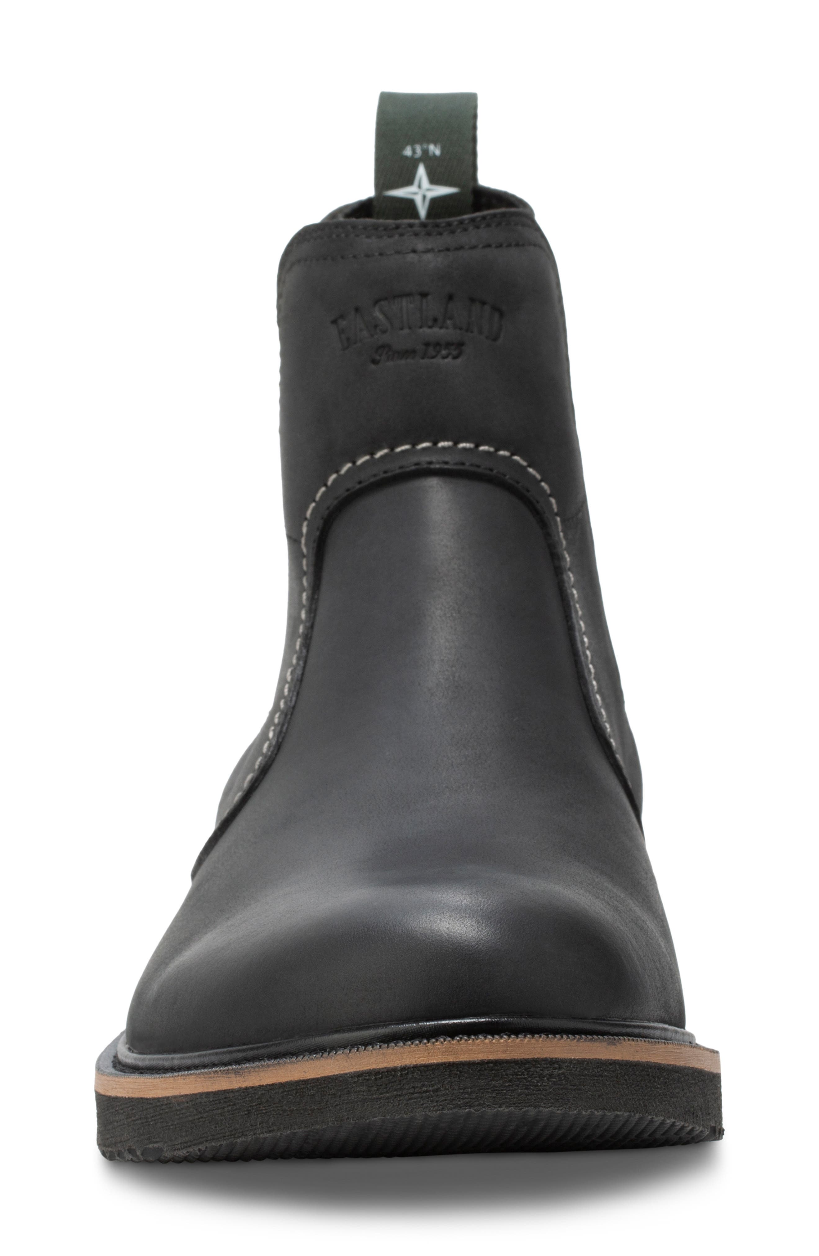 Eastland Chimney Pond Chelsea Boot, Alternate, color, Black
