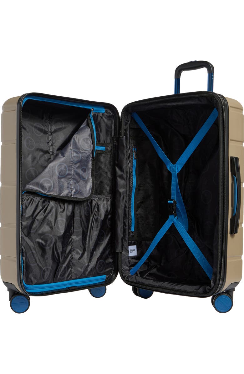 Original Penguin River 25-Inch Harside Spinner Luggage, Alternate, color, Travertine/ Blue