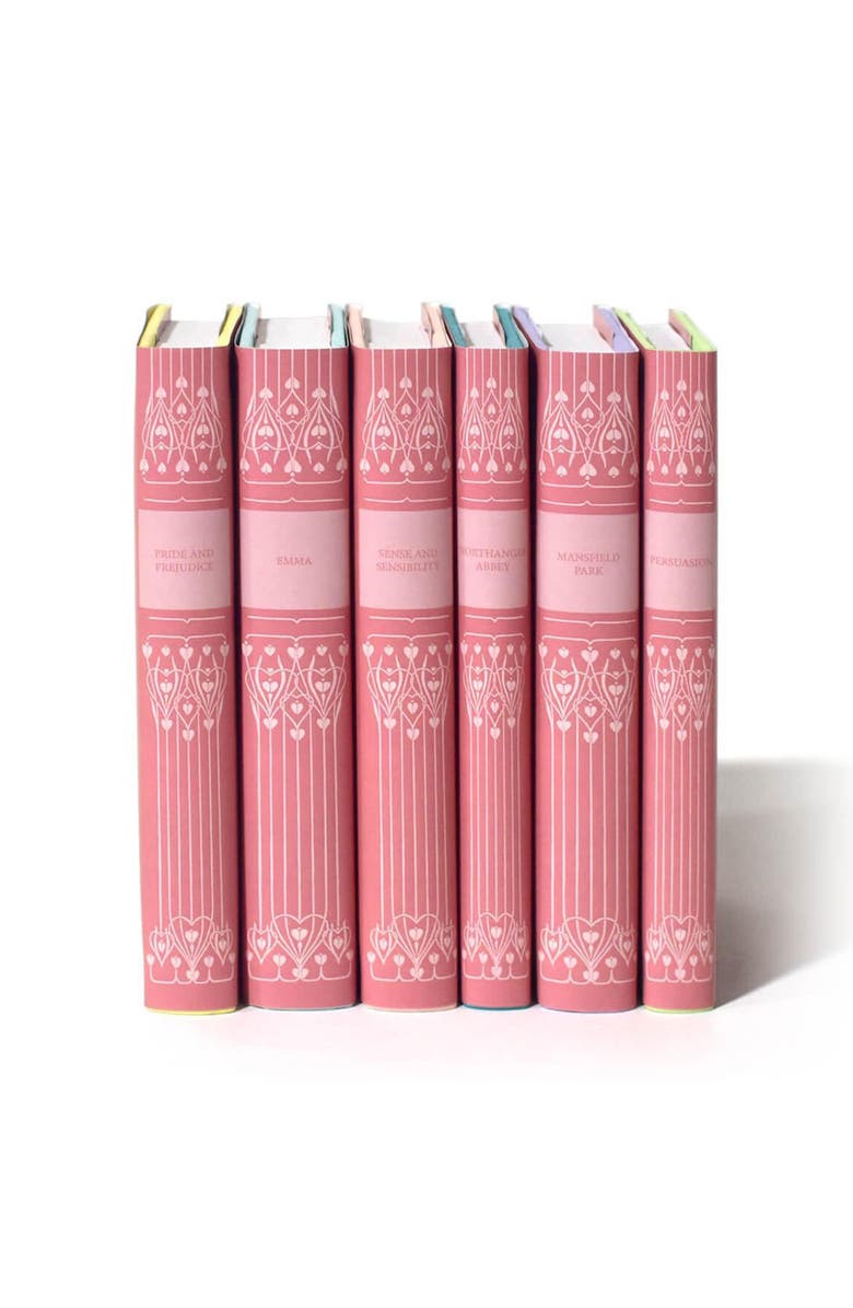 Juniper Books Jane Austen Book Set, Pink, Main, color, Pink