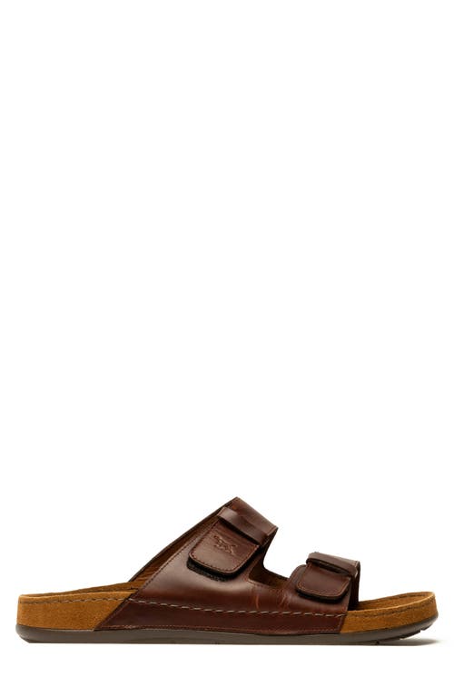 Rodd & Gunn Ranfurly Slide Sandal In Redwood