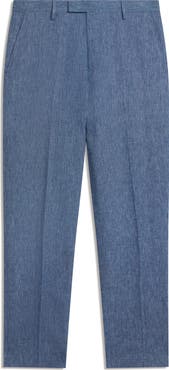 Ted Baker Givrant Slim Fit Linen & Cotton Pants