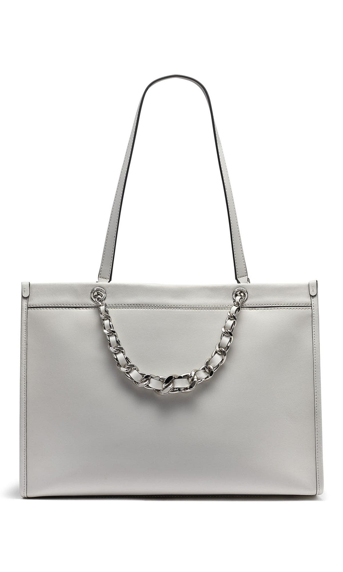 Savoie Tote, Alternate, color, WINTER WHITE/SILVER