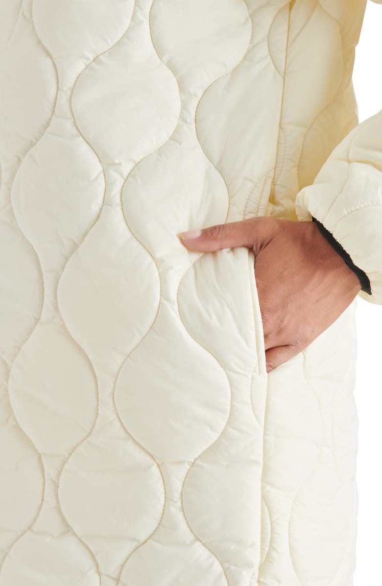 Steve Madden Quilted Nylon Military Liner Jacket, Alternate, color,