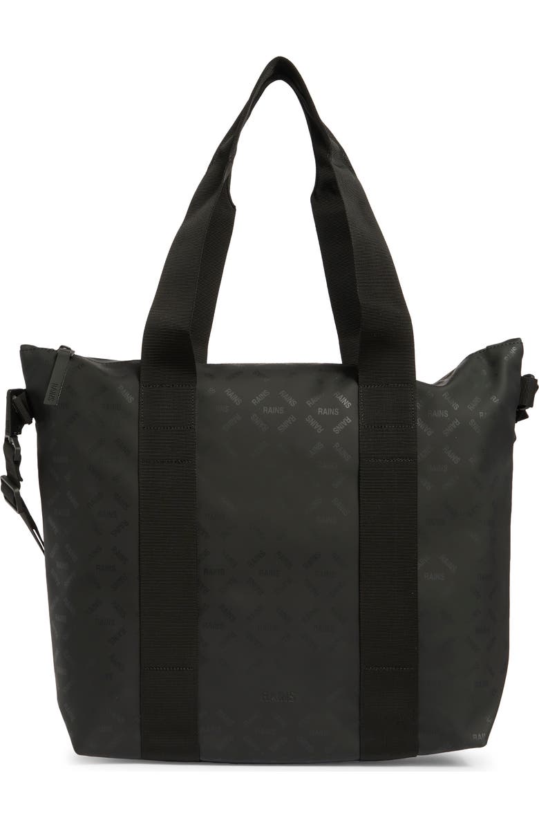 Rains Waterproof Mini Tote Bag, Main, color, House