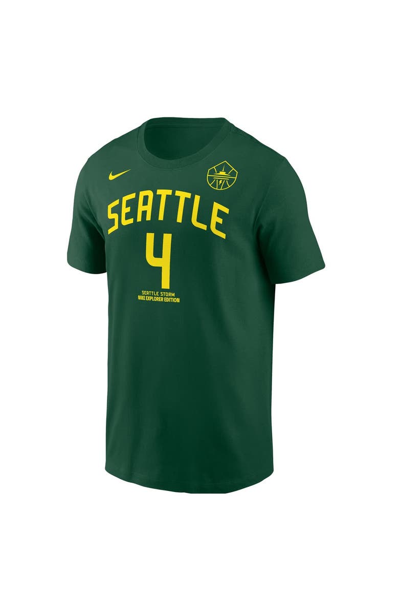 Nike Men's Nike Skylar Diggins-Smith Green Seattle Storm Explorer Edition Name & Number T-Shirt, Alternate, color, 