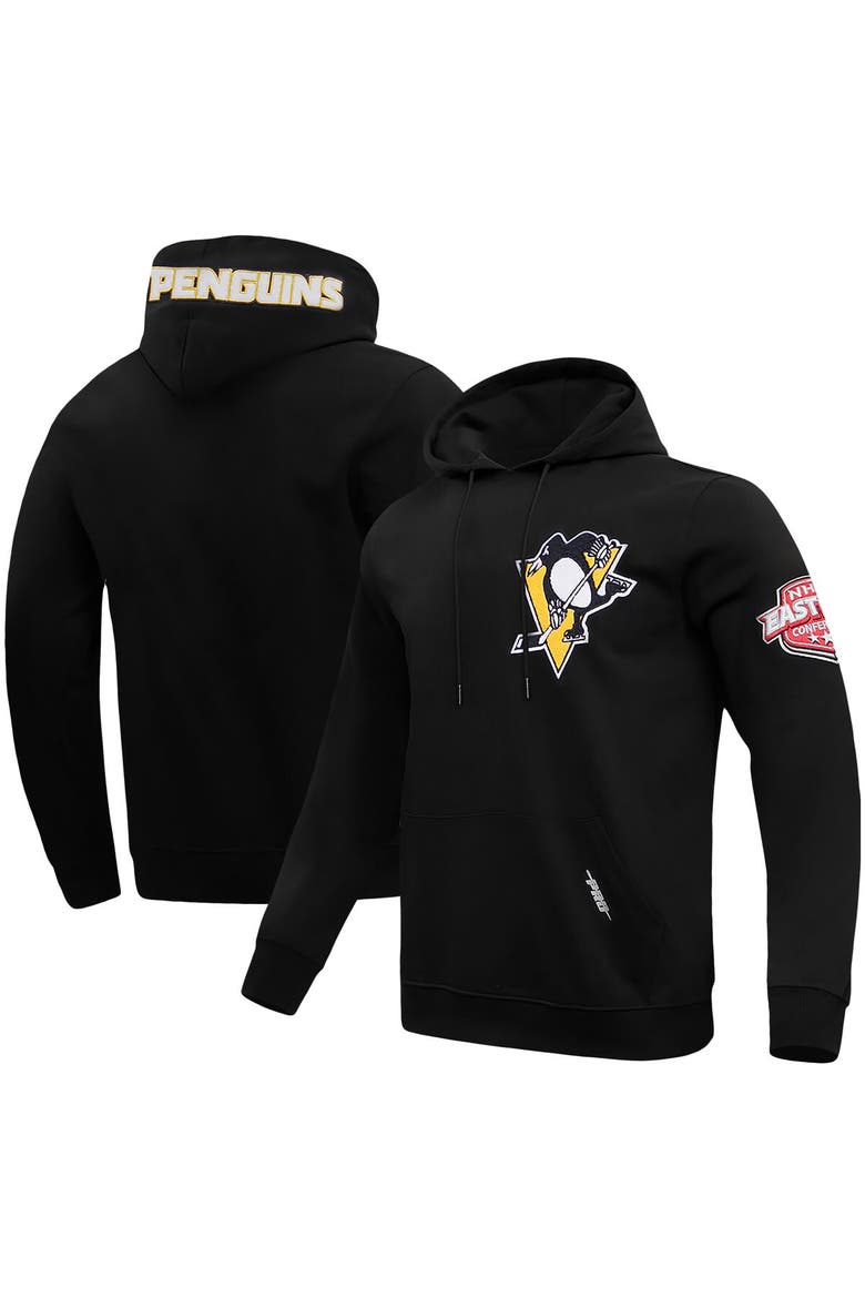 Men's Pro Standard Black Pittsburgh Penguins Classic Pullover Hoodie, Main, color, Black