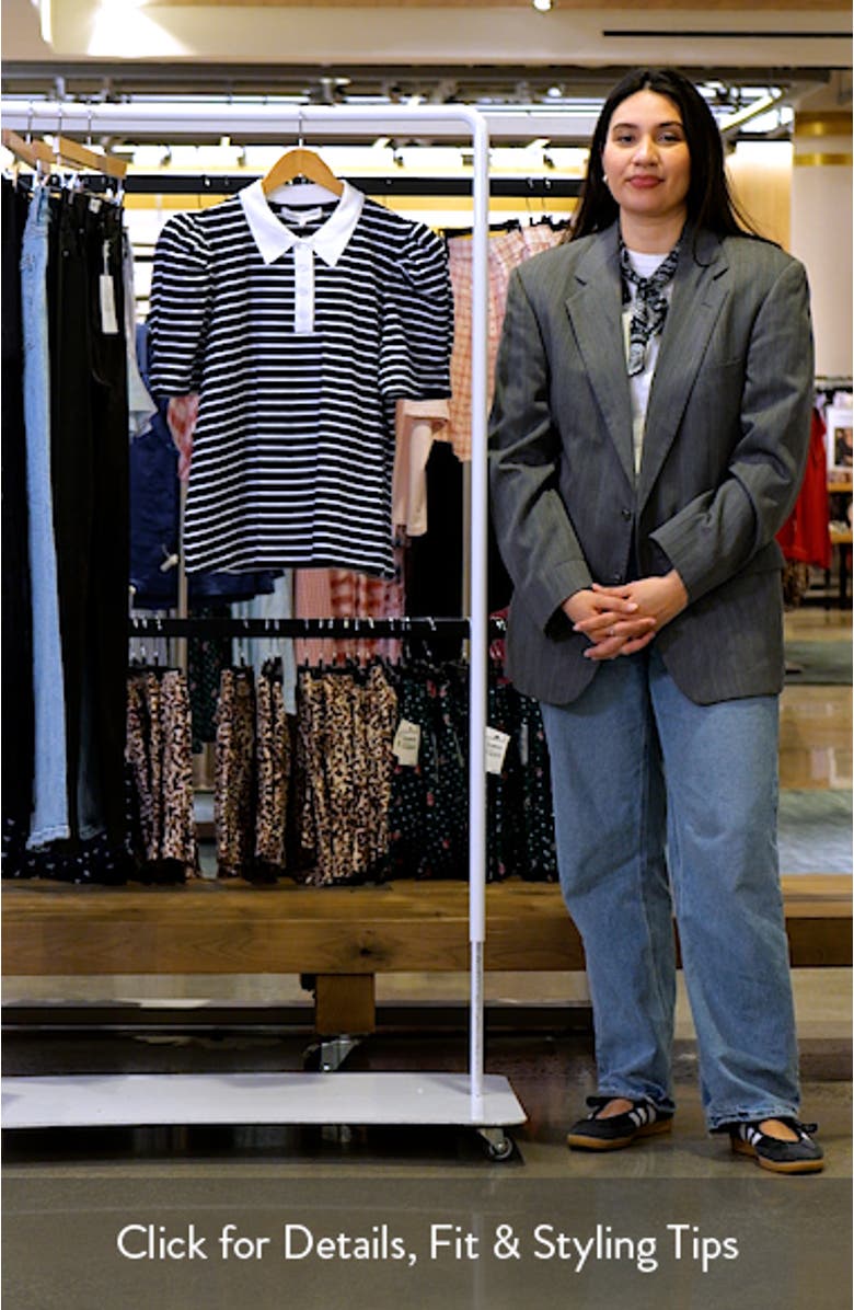 Puff Sleeve Polo, sales video thumbnail