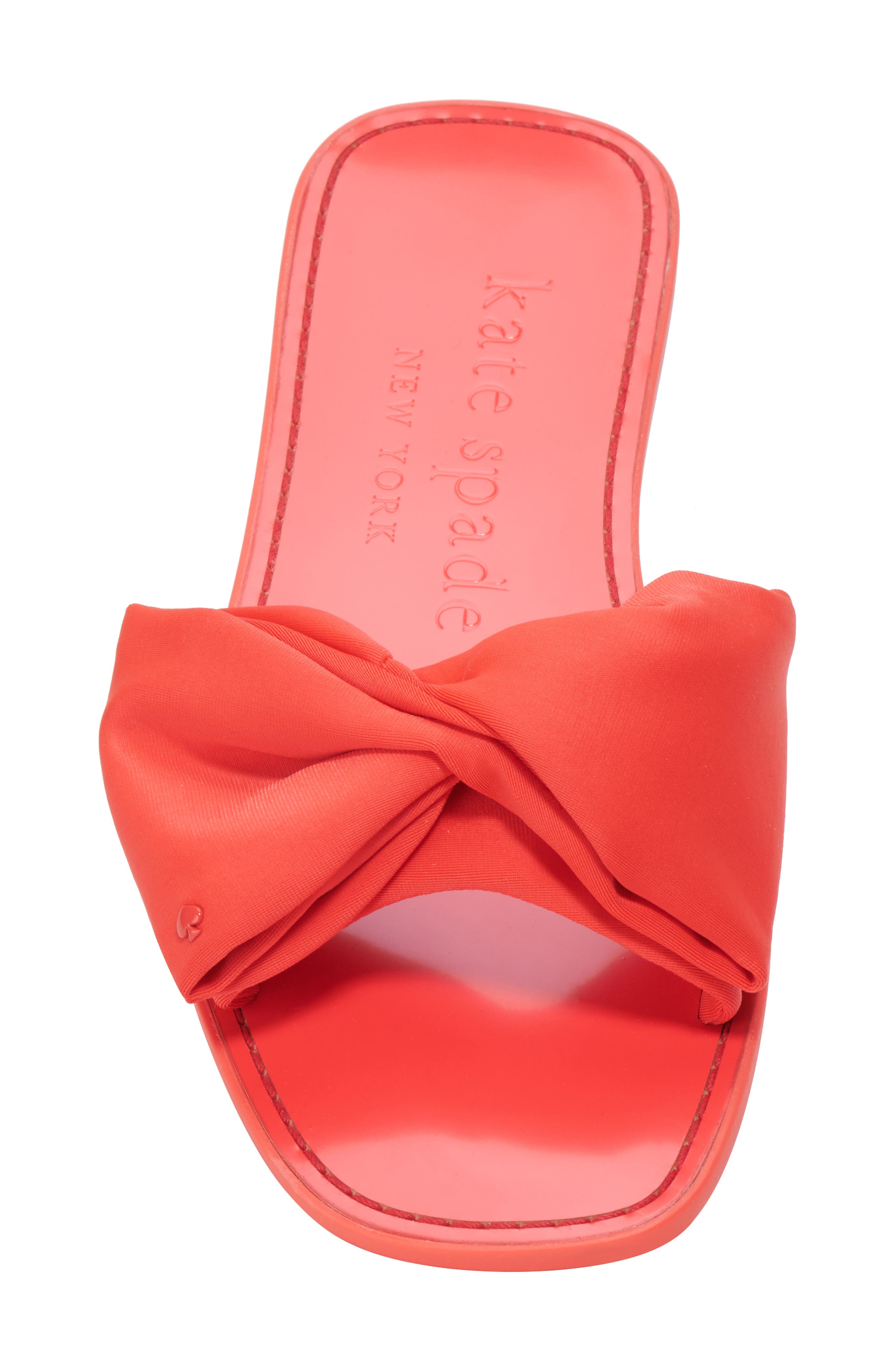 Kate Spade New York bikini slide sandal, Alternate, color, Ponderosa Red